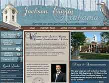 Tablet Screenshot of jacksoncountyrevenue.com